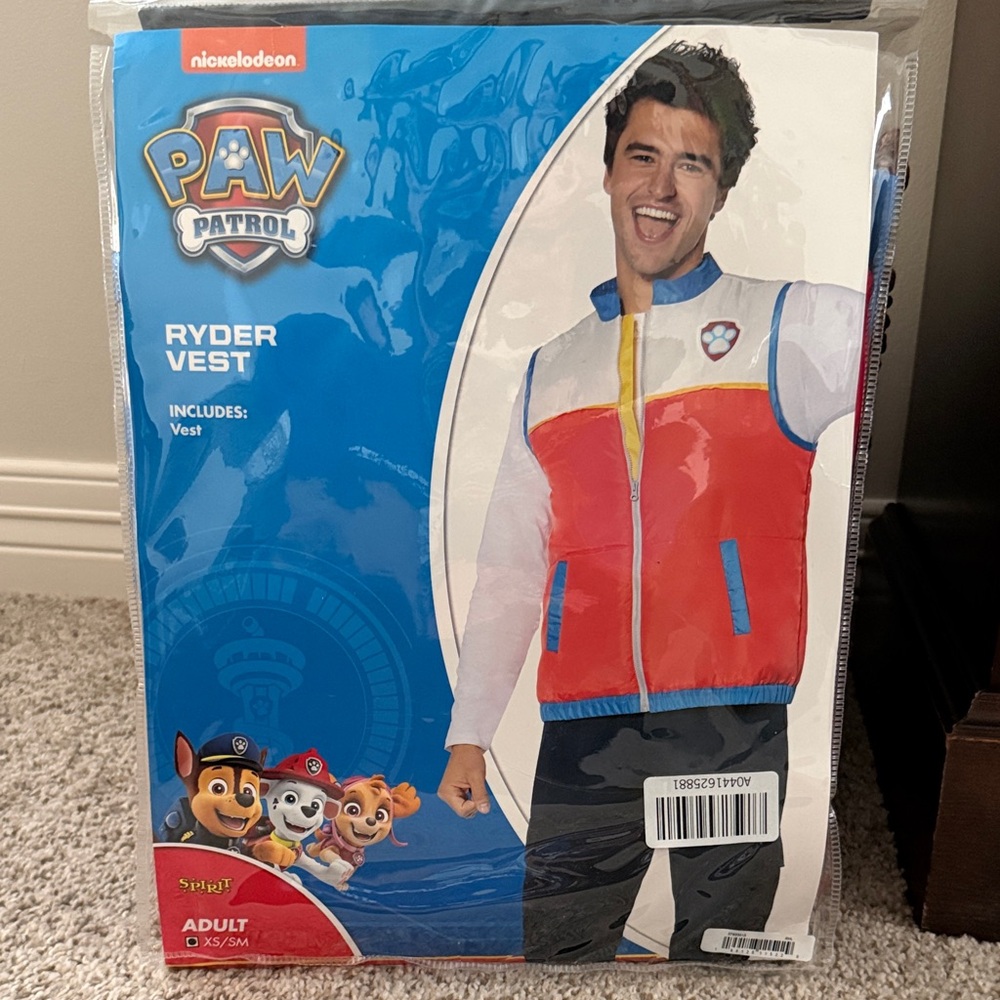 Paw Patrol Ryder Vest Costume